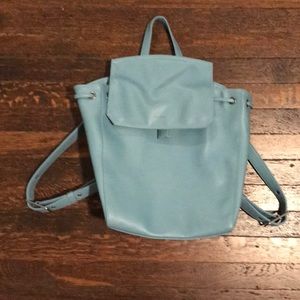 Vegan leather backpack